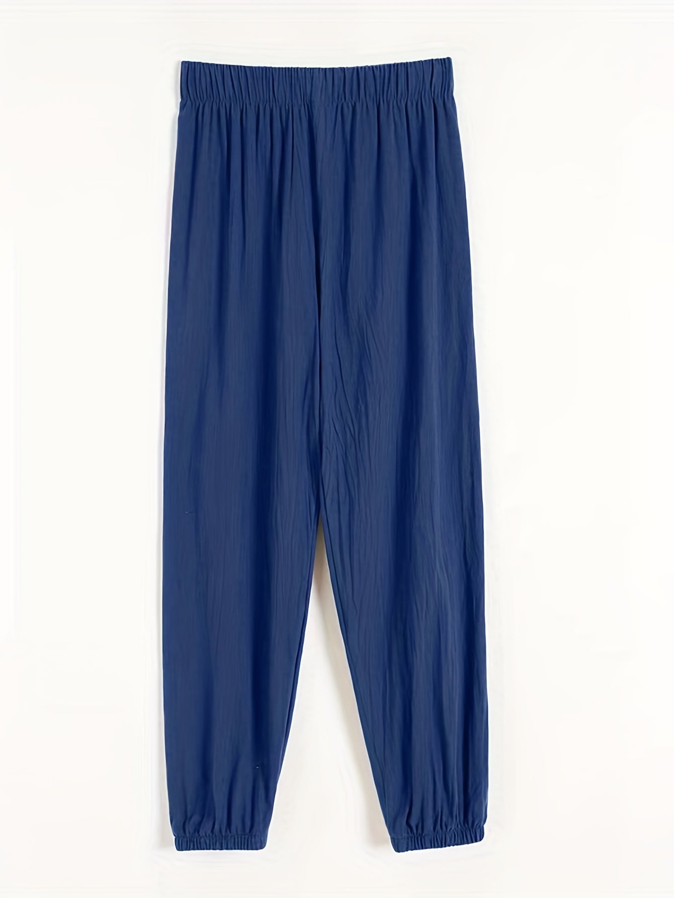  Elastic Waist Harem Trousers