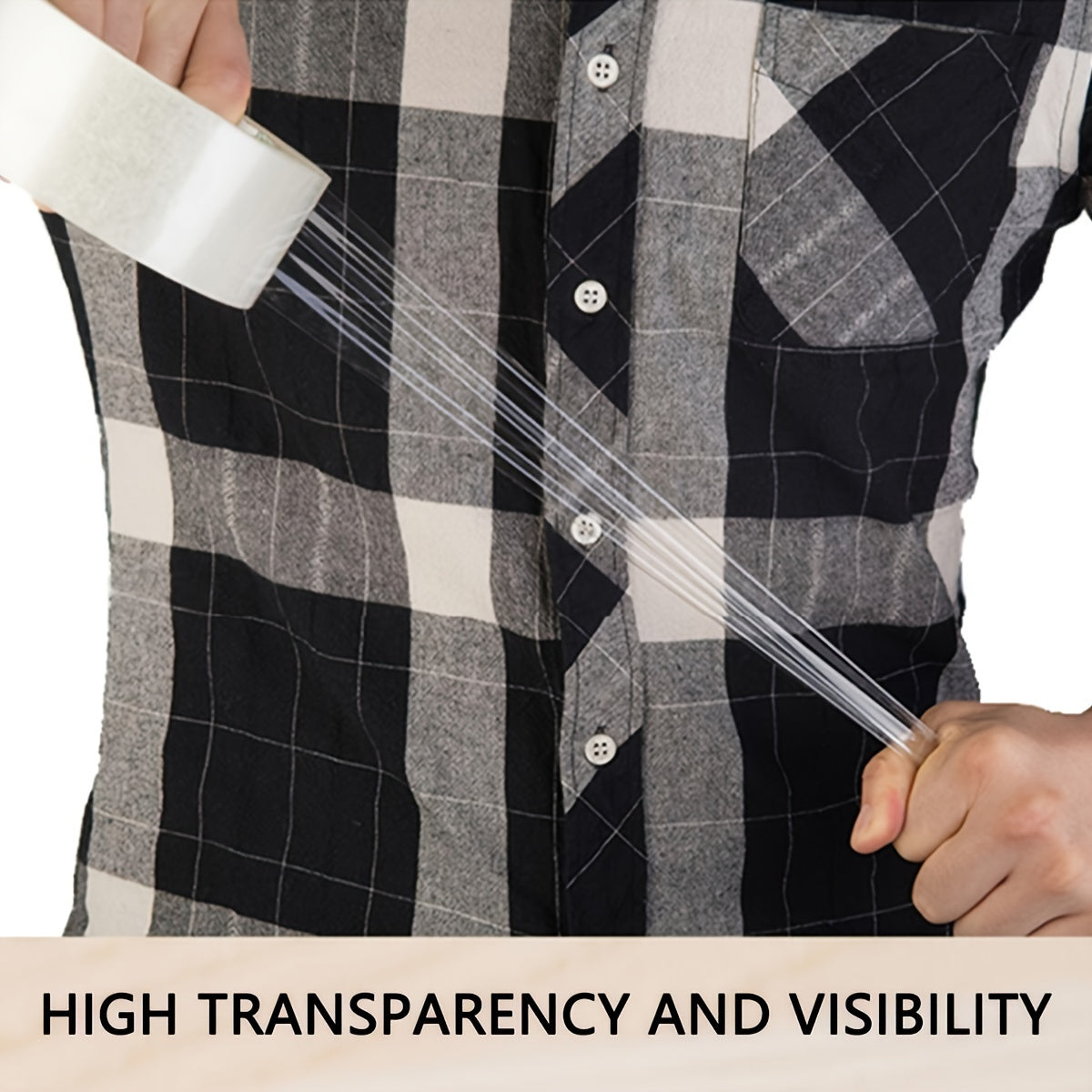 Professional Packaging Tape 1.88Inch X 70Yards Heavy Duty Transparent Material