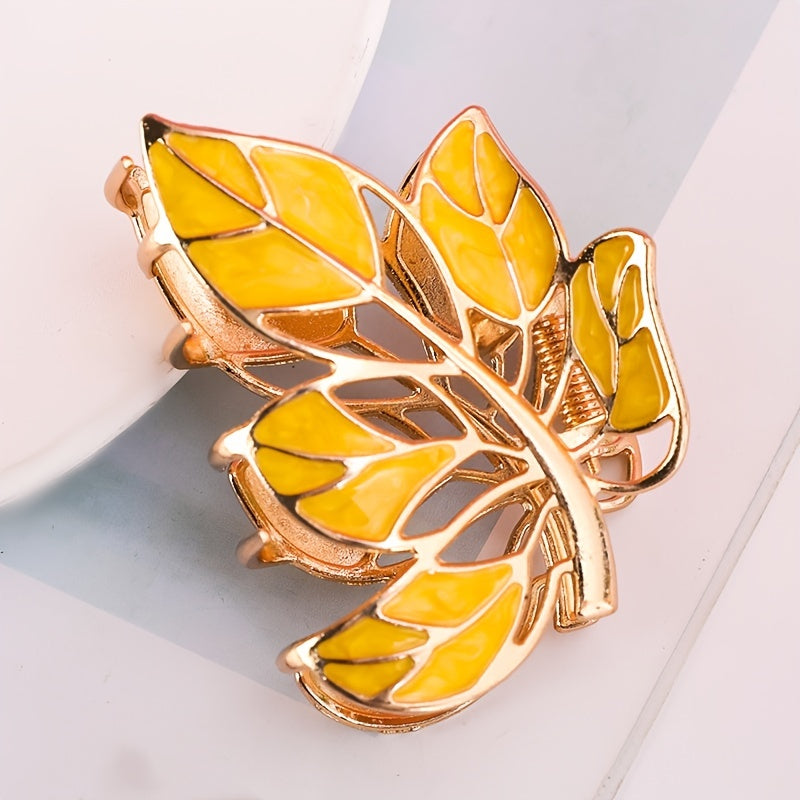 Metal Hair Claw Clips Flower Hair Clamp Geometric Hair Clips Hair Accessories