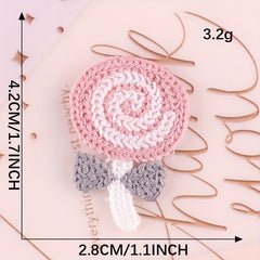 7pcs Small Flower Patches DIY Girls Clothing Accessories Hand Sewn