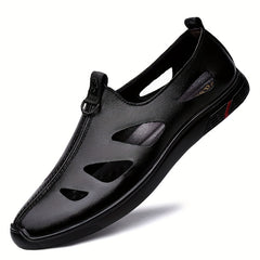 Men's Hollow Out Loafer Shoes Lightweight Sandals