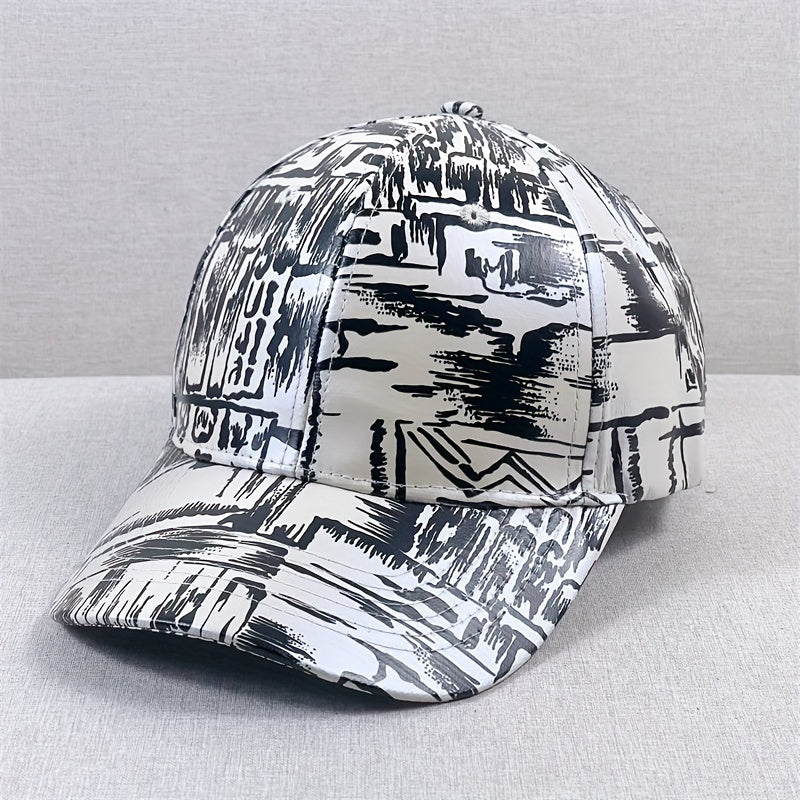Print Baseball Cap Unisex Dad Hats Hip Hop Casual Adjustable Sun Hats