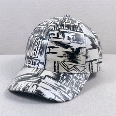 Print Baseball Cap Unisex Dad Hats Hip Hop Casual Adjustable Sun Hats