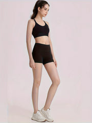 High Waisted Yoga Shorts Quick Dry Biker Shorts