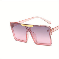 Y2K Vintage Square Sunglasses Sun Protection