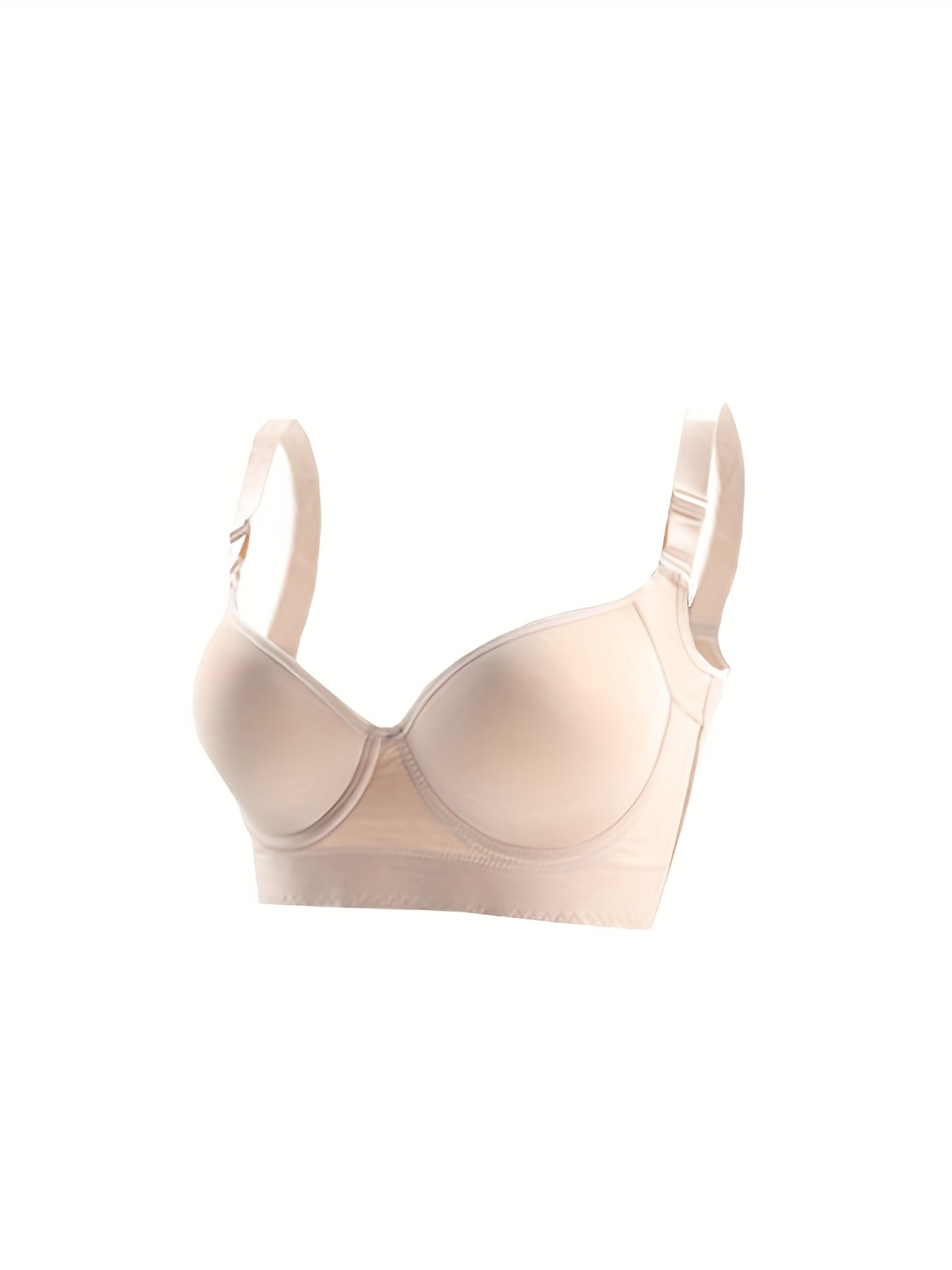 Solid Push Up Bra Comfy Anti-Sag Everyday Women's Lingerie