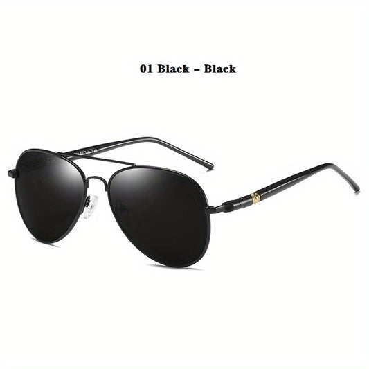 Polarized Sunglasses for Men Driving Sun Glasses Vintage Pilot UV400