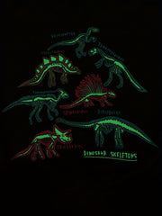 Dino Reflective Skeleton Sweatshirt & Sweatpants Set