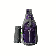 Casual Crossbody Backpack with Water Bottle Holder