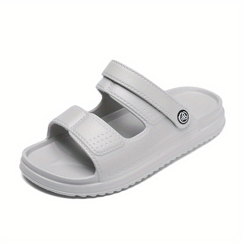 Men's Non Slip Platform Slides Comfortable Cloud Slides For Indoor Outdoor Bathr