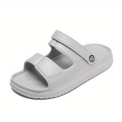Men's Non Slip Platform Slides Comfortable Cloud Slides For Indoor Outdoor Bathr