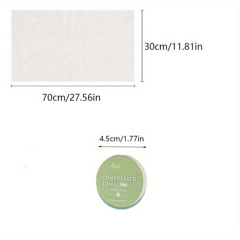 1pc Compressed Bath Towel for Travel Portable Camping Towel