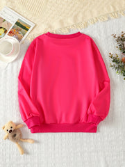 Kitty Buddies Graphic Sweatshirt For Girls