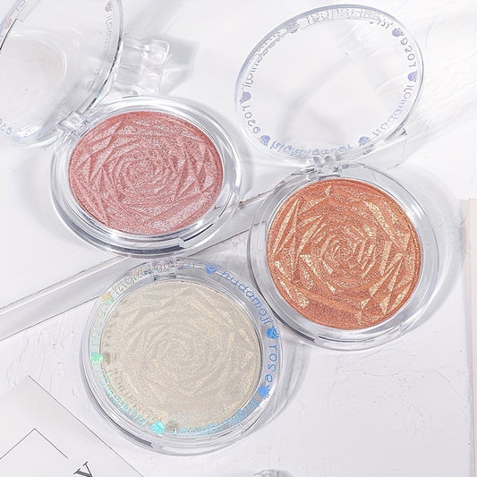 Face Highlighter Palette Kit Shimmer Glitter Highlight Contouring Palette