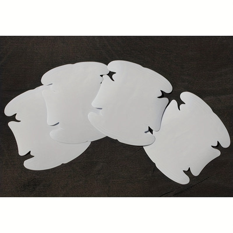 4pcs Car Door Handle Protector Films Protect Car from Scratches