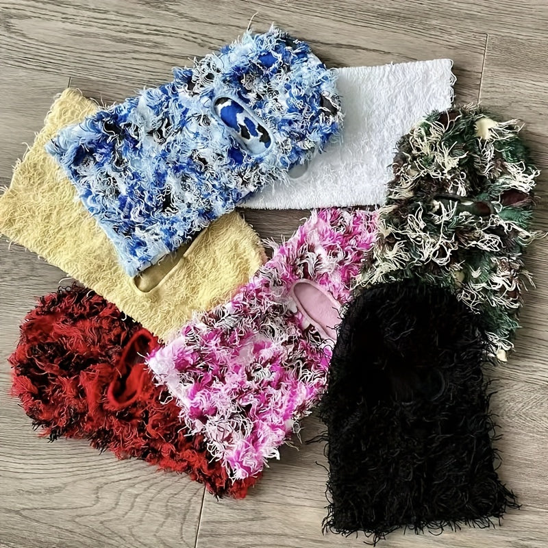Balaclava Knitted Hat Mask for Protection and Style