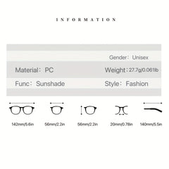 Y2K Square Sunglasses UV400 Sun Shades for Driving Beach Travel