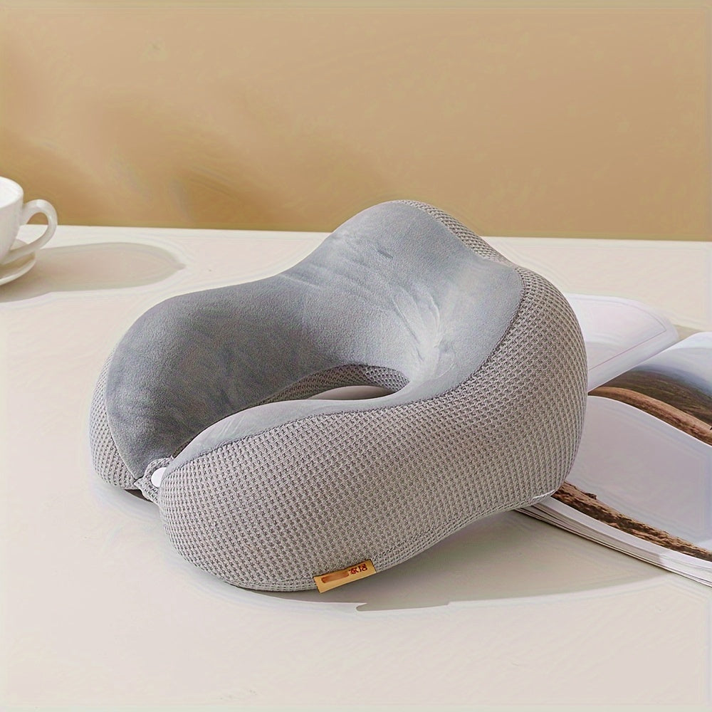 Memory Cotton U Shaped Pillow for Outdoor Travel Camping