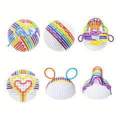 Sensory Activity Ball Puzzle Stress Training Silicone Toy