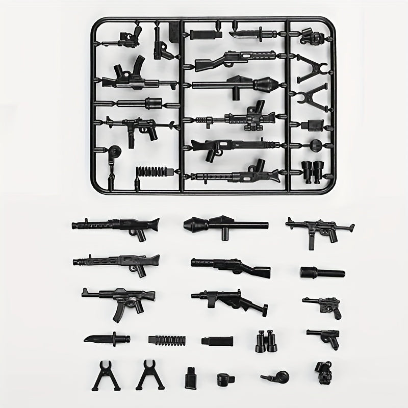 53 Weapon Parts for Various Weapons and Equipment