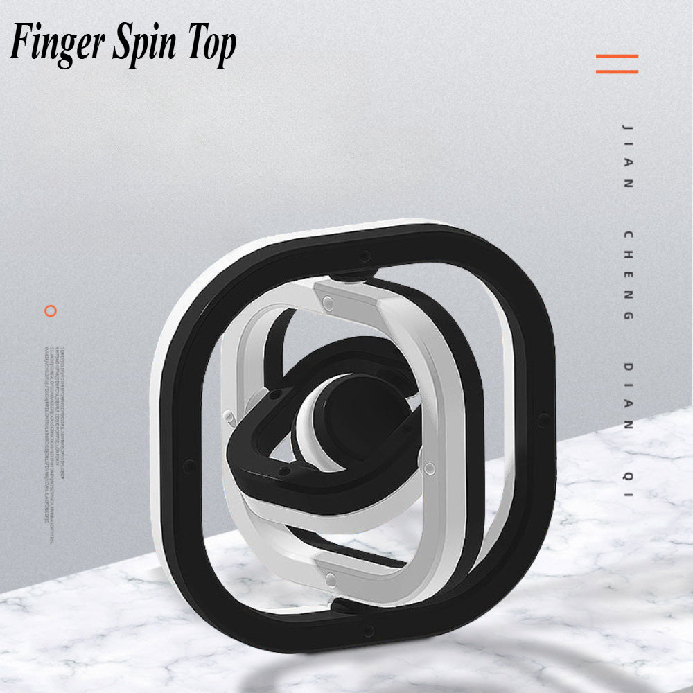 2 Pack Finger Spin Top Infinite Rotation Stress Relief Toy