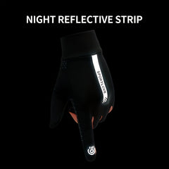 Unisex Ice Silk Gloves Quick drying Breathable Non slip Short Gloves