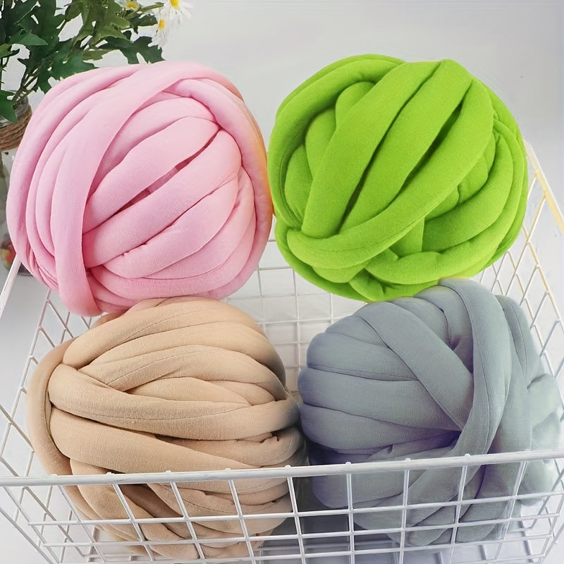 Icelandic Heart Cotton Tubular Wool Yarn for Knitting and Crocheting