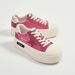 Women's Chunky Sport Shoes with Star Pattern