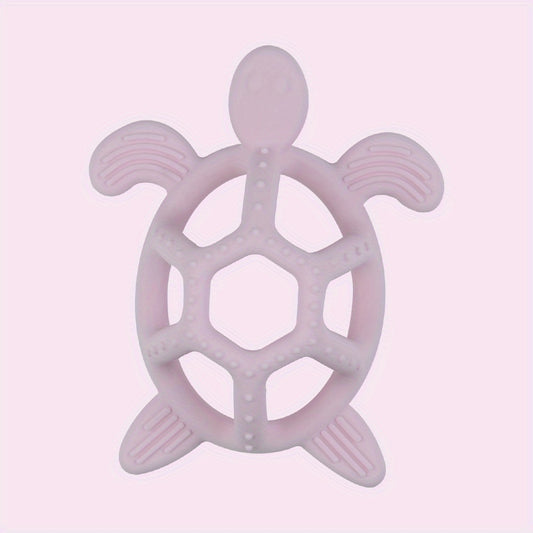 Hemispherical Hollow Silicone Teether Sea Turtle Toy