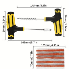 Tubeless Tire Repair Kit for Truck Car Motorcycle