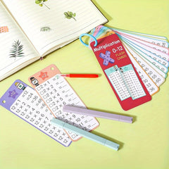 Multiplication Flashcards with Self-Checking Function