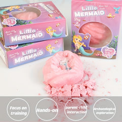Little Mermaid Plaster Digging Kit - Educational Archaeology Exploration Toys