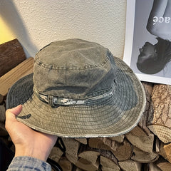 Outdoor Fishermans Hat Cowboy Style with Shade for Fishing