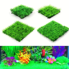 Artificial Grass Plant Lawn Aquarium Landscaping