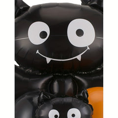 13pcs Halloween Pumpkin Bat Column Balloon Party Decor