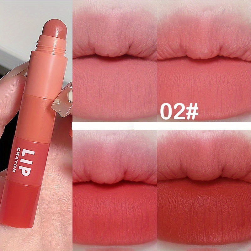 Matte Crayon Lipstick Set 4 Waterproof Velvet Long-lasting Lip Gloss