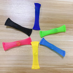 10pcs Fidget Toy Woven Mesh Tube Compression Decompression Adult Decompression