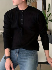 Men's Cable Knit Sweater Warm Pullover Fall Winter