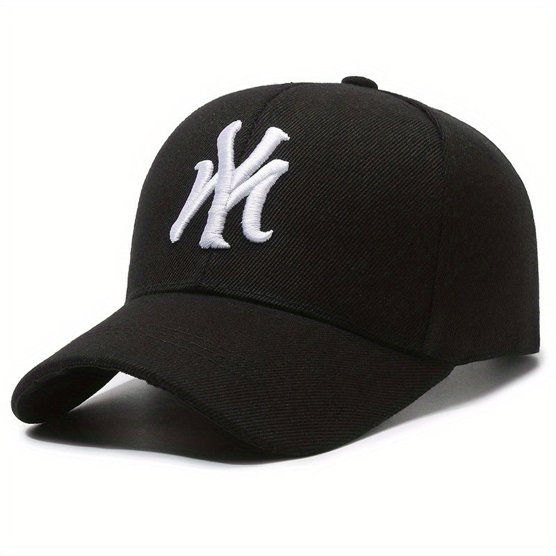 Gothic Letter Embroidered Baseball Cap Hip Hop Dad Hat Adjustable Sports Sun Hat