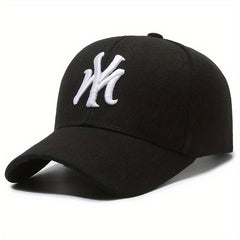 Gothic Letter Embroidered Baseball Cap Hip Hop Dad Hat Adjustable Sports Sun Hat