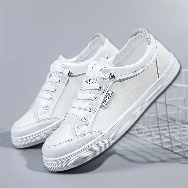 Women's Lace Up Walking Shoes Casual Flat Skate Shoes