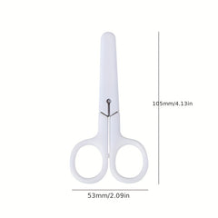 Small Round Head Scissors with Cover