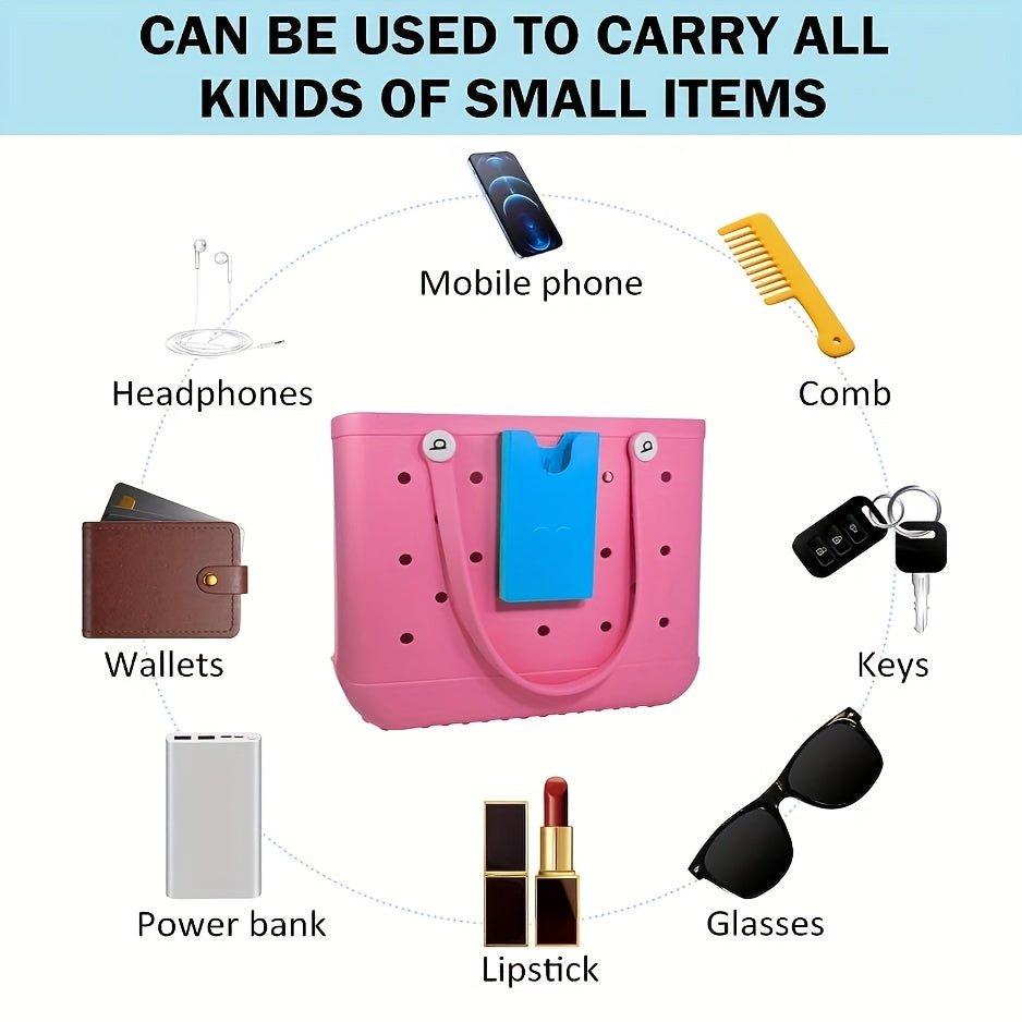 Adjustable Phone Holder Accessory for Beach Tote Bags