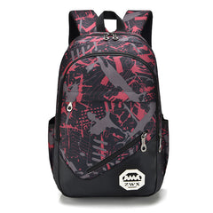 Men's Backpack Student Bag 3-Piece Set Outdoor Travel Mountaineering Bag