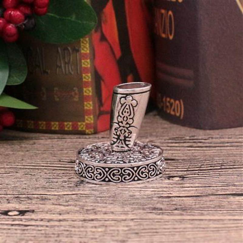 Zinc Alloy Metal Engraved Pen Holder Student & Office Decoration