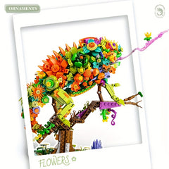 Chameleon Model Building Blocks Set DIY Home Decoration Artistic Living Room