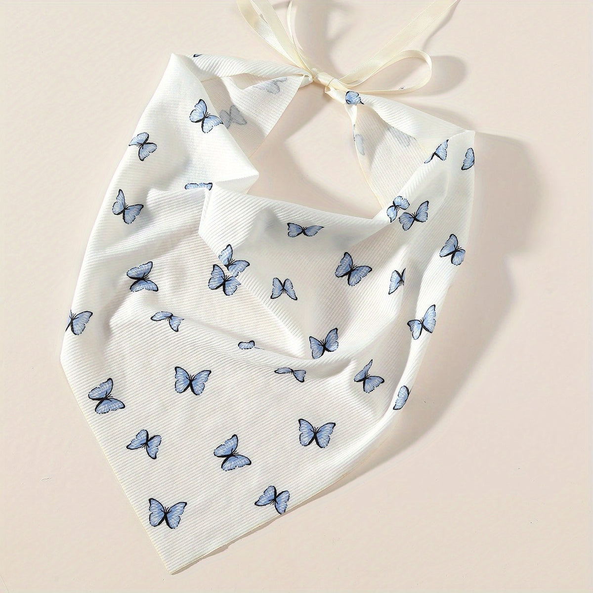 Butterfly Pattern Headband Triangle Bandana Bundle Hairband