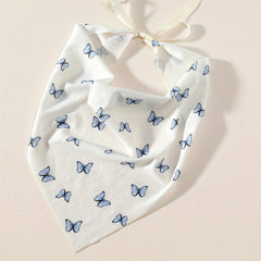 Butterfly Pattern Headband Triangle Bandana Bundle Hairband