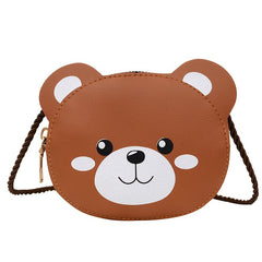 Mini Cartoon Pattern Novelty Shoulder Coin Purse Crossbody Bag