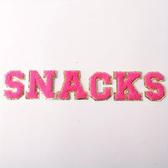 Iron On English Letters Stickers Embroidery Patches DIY Accessories